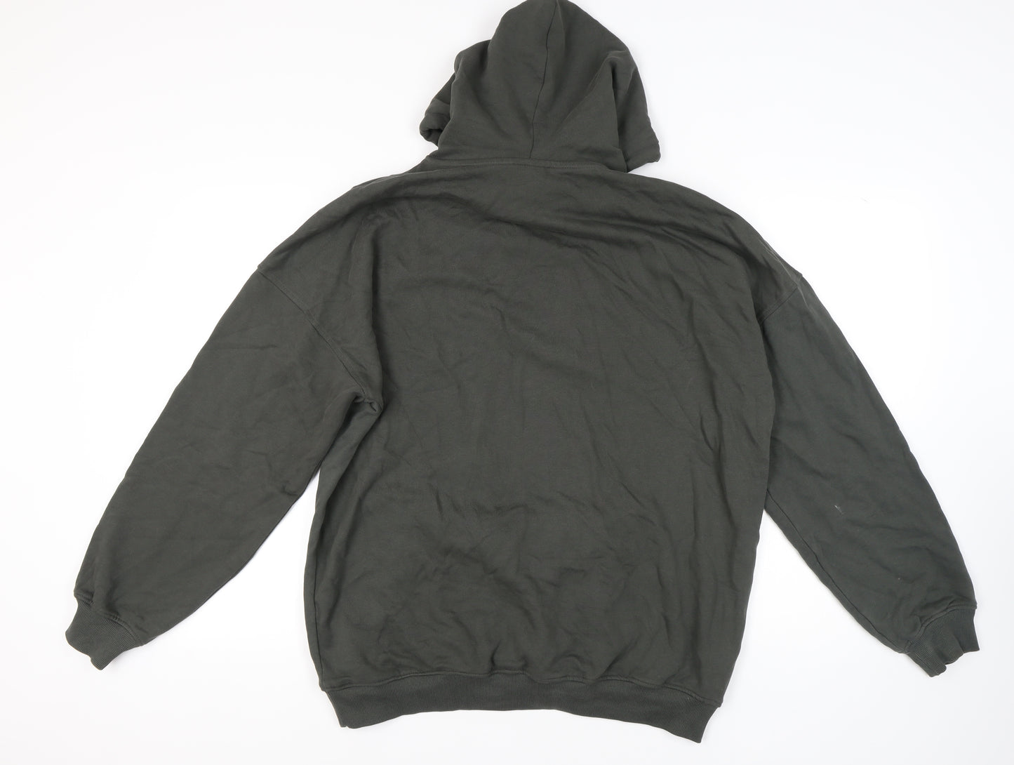 MP Men's Green Hoodie M with Logo and Pockets
