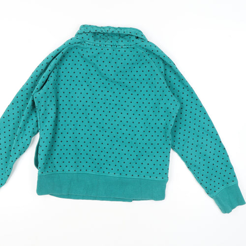 Marks and Spencer Women’s Green Polka Dot Sweatshirt