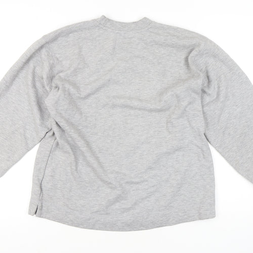 Reebok Grey Unisex Pullover Sweatshirt Size 12