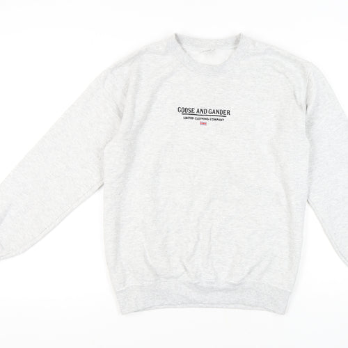 Goose and Gander Men's Grey Pullover Sweatshirt Size S