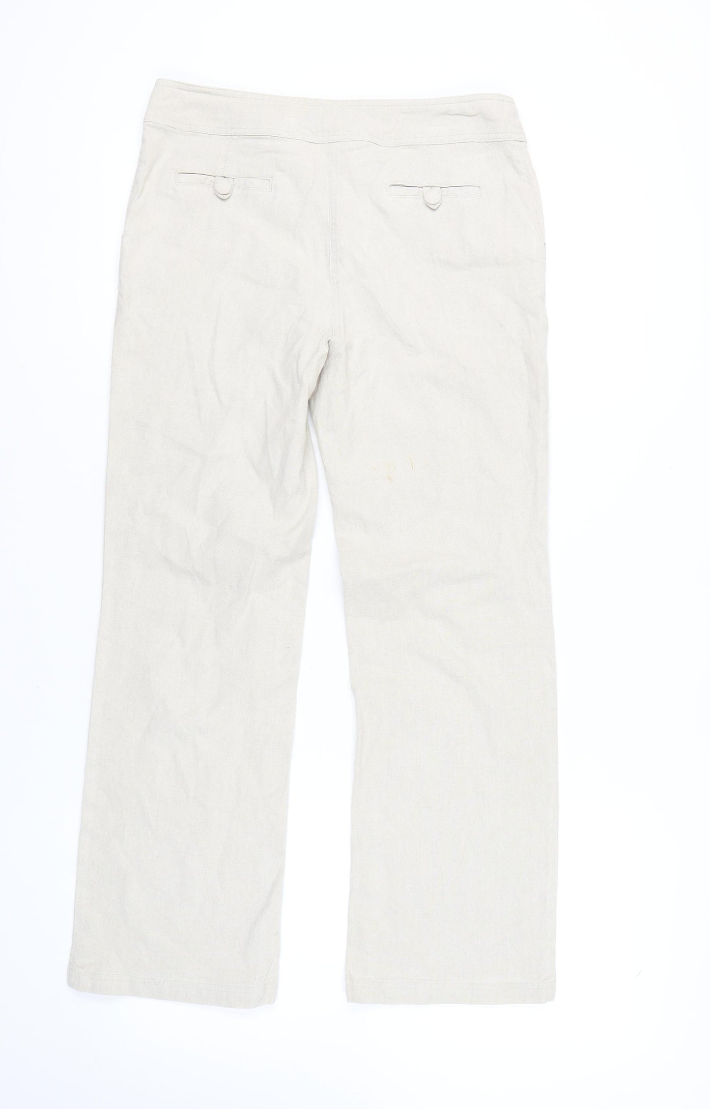 Marks and Spencer Beige Women’s Trousers Size 12