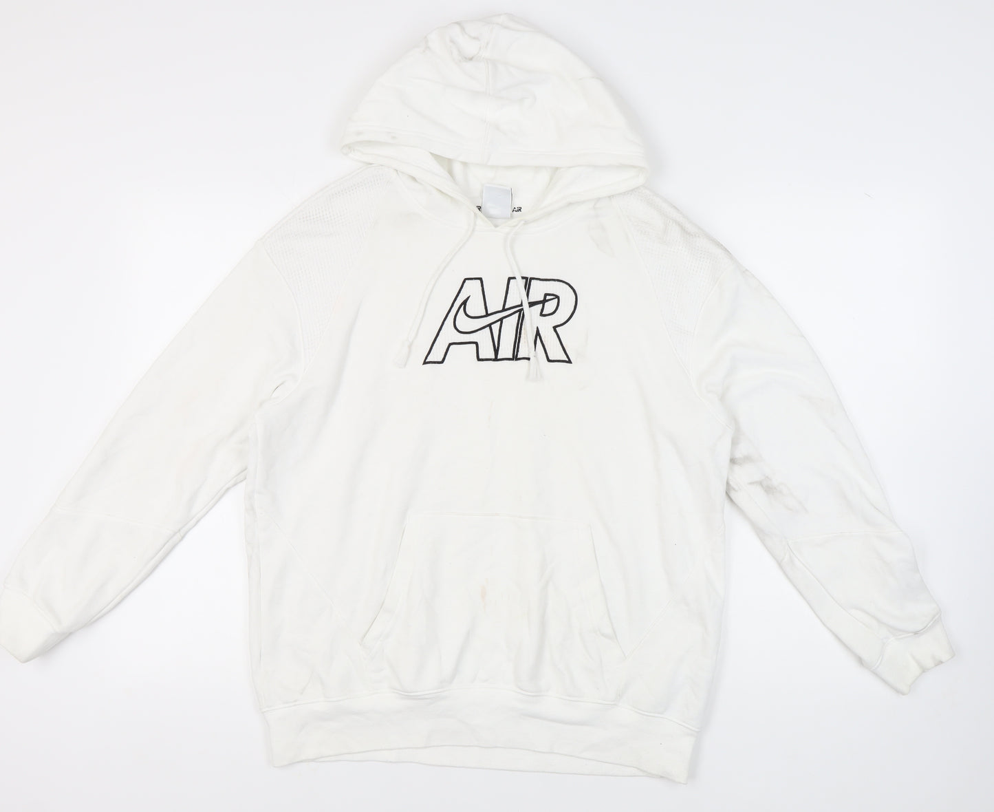 Nike Men's White XS Pullover Hoodie