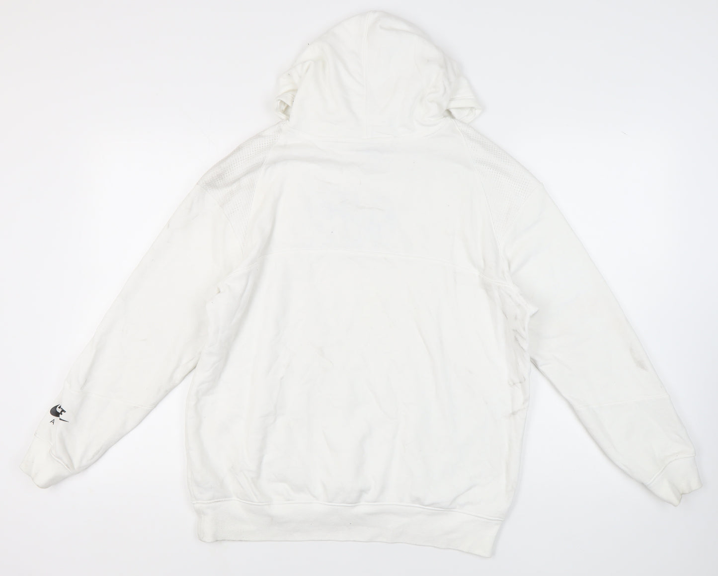 Nike Men's White XS Pullover Hoodie