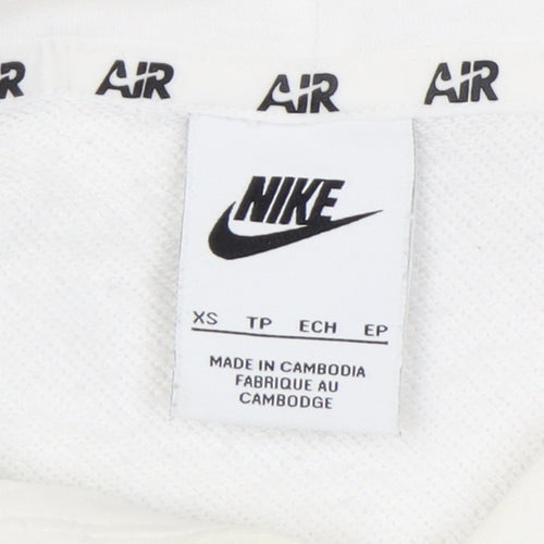 Nike Men's White XS Pullover Hoodie
