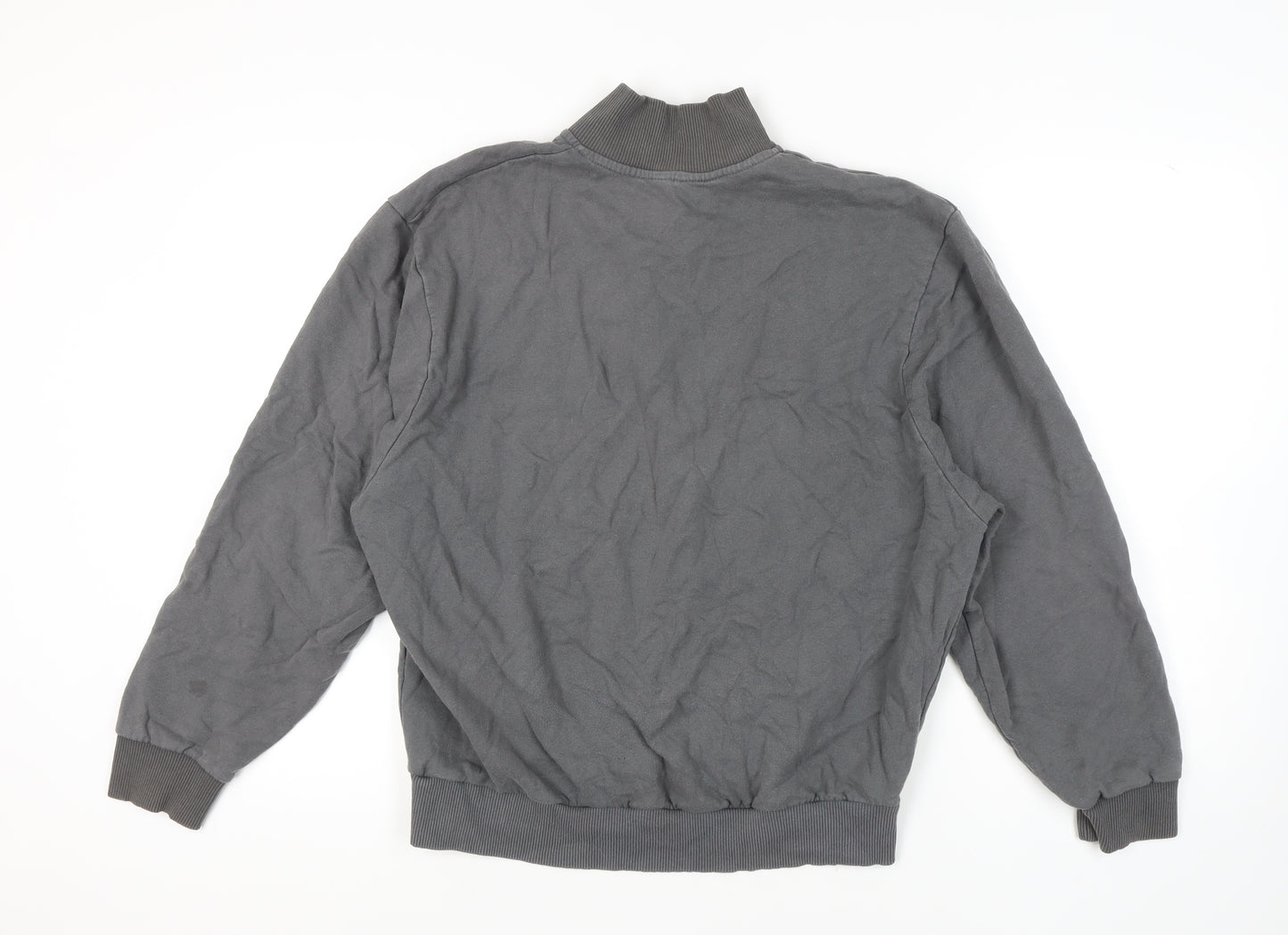 Collusion Men's Grey Full Zip XL Sweatshirt