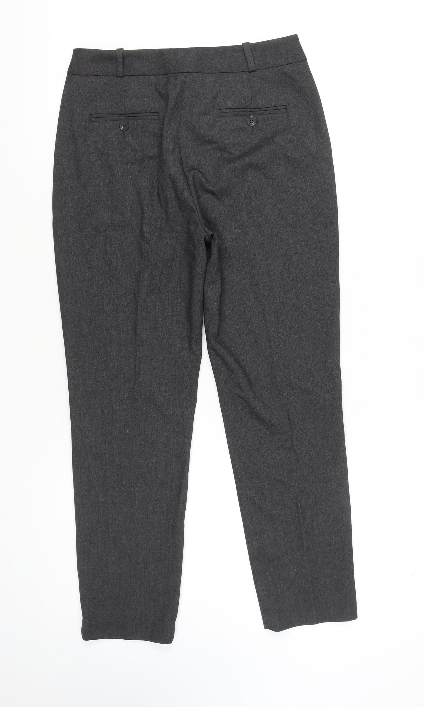 Next Women's Grey Trousers, Size 8, Business Style