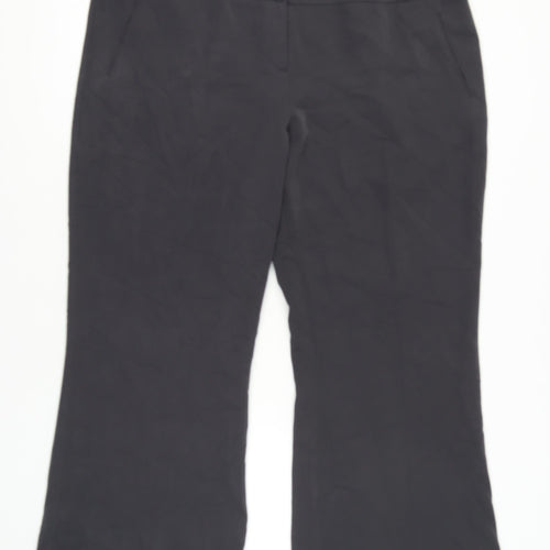 South Black Plus Size Women's Trousers Size 22