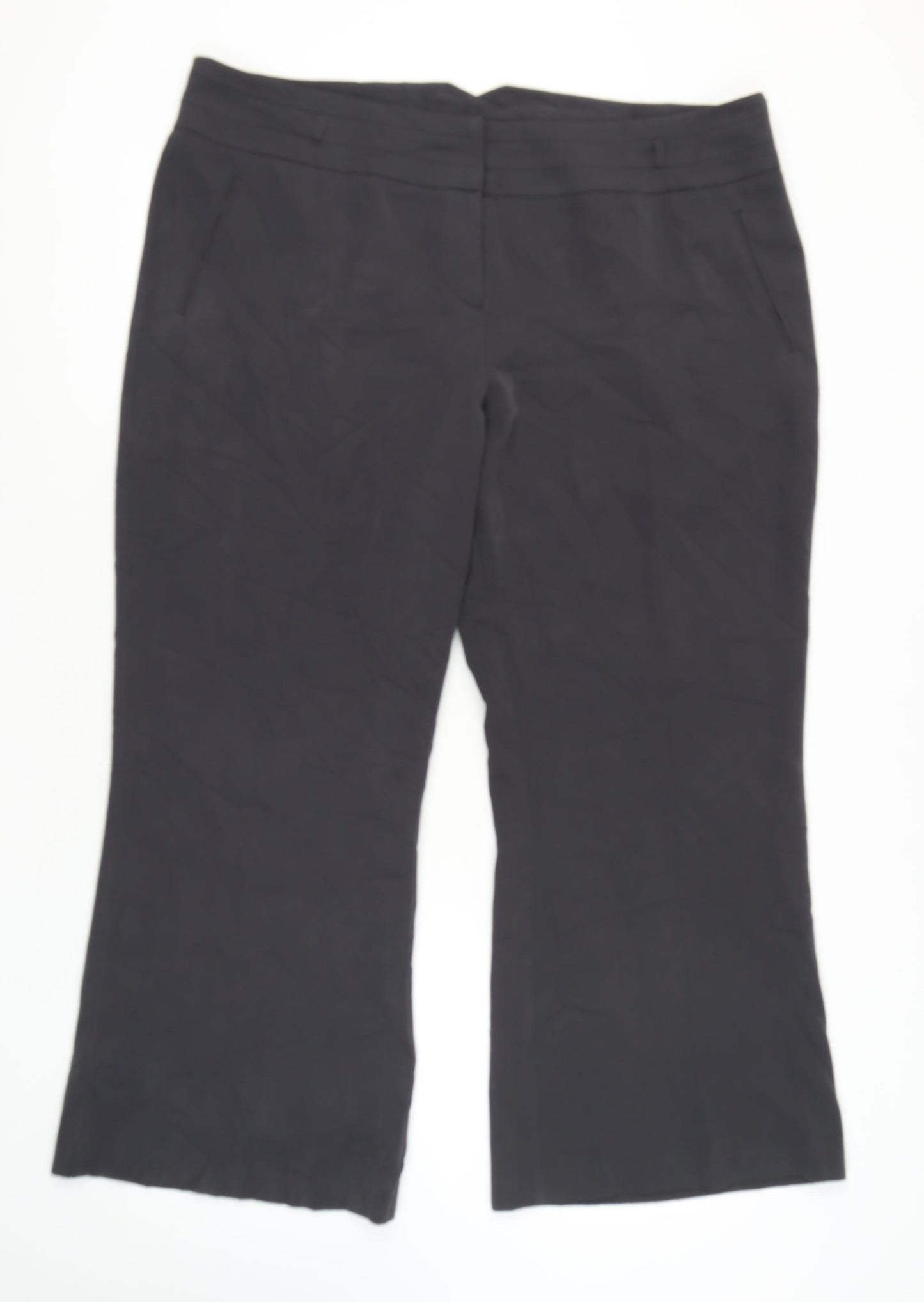 South Black Plus Size Women's Trousers Size 22