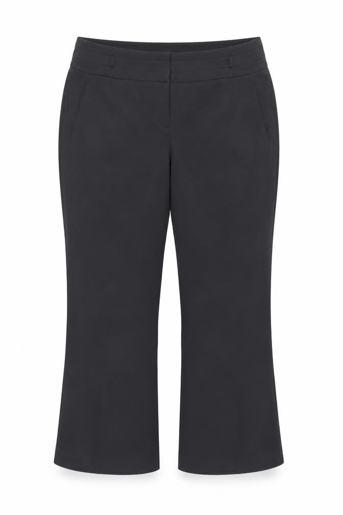 Front view of South Black Plus Size Women's Trousers, size 22