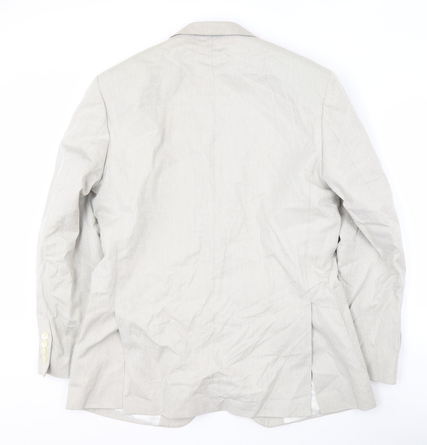 Marks and Spencer Men's Beige Blazer, Size 40R