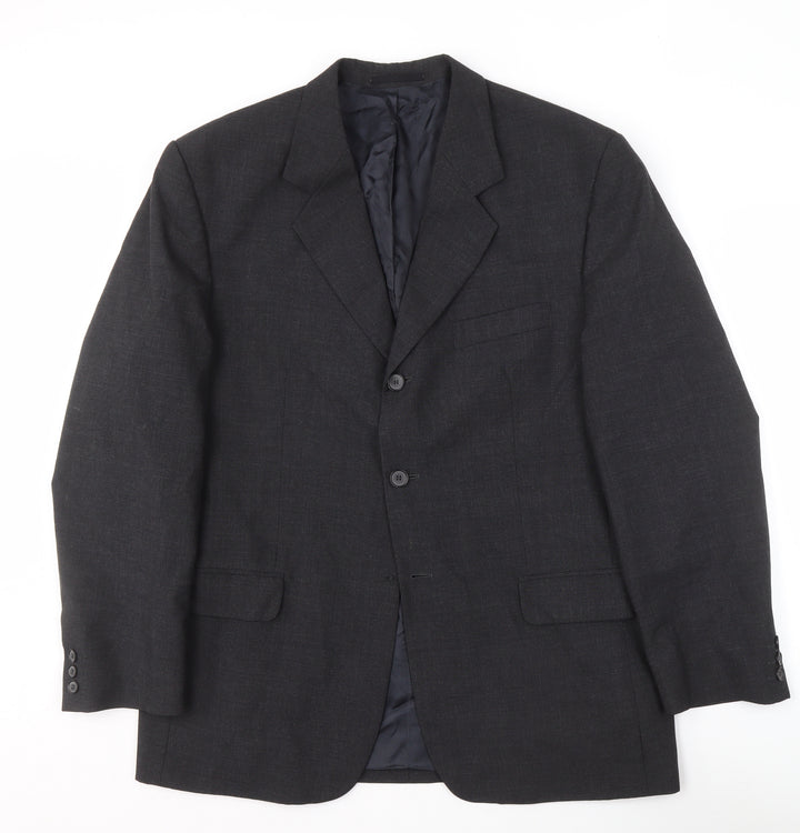 Eves & Taylor Men's Grey 42R Blazer Jacket