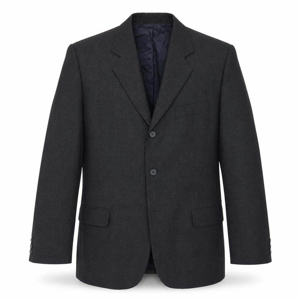Front view of Eves & Taylor Men's Grey 42R Blazer Jacket