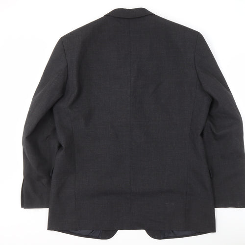 Eves & Taylor Men's Grey 42R Blazer Jacket