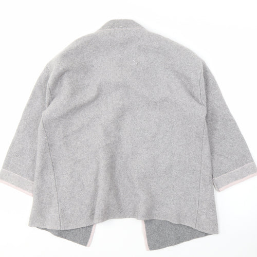 benedetta.b Women's Grey Cardigan XL 3/4 Sleeve