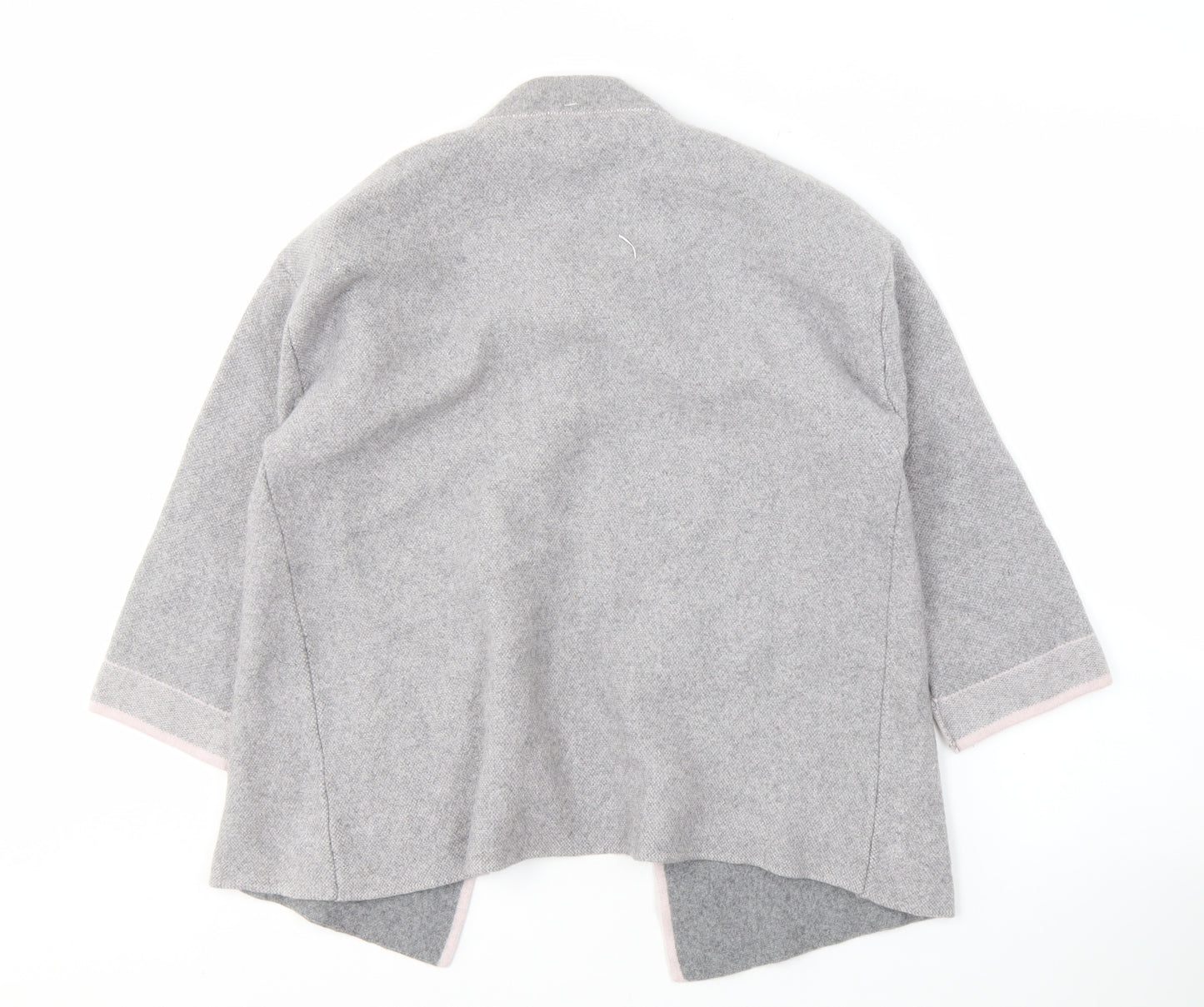 benedetta.b Women's Grey Cardigan XL 3/4 Sleeve