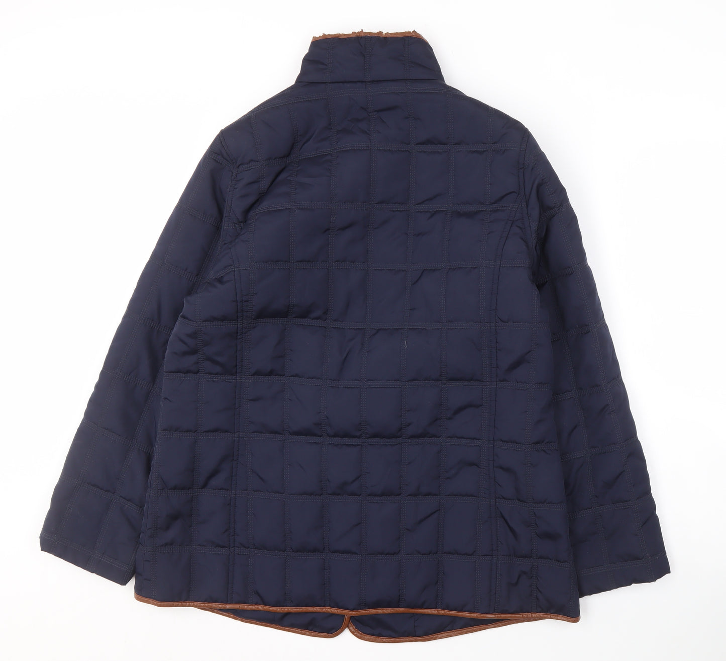 Alexara Women's Blue Quilted Jacket, Size 14