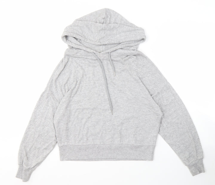 Boux Avenue Women Grey Hoodie Size M Pullover Style