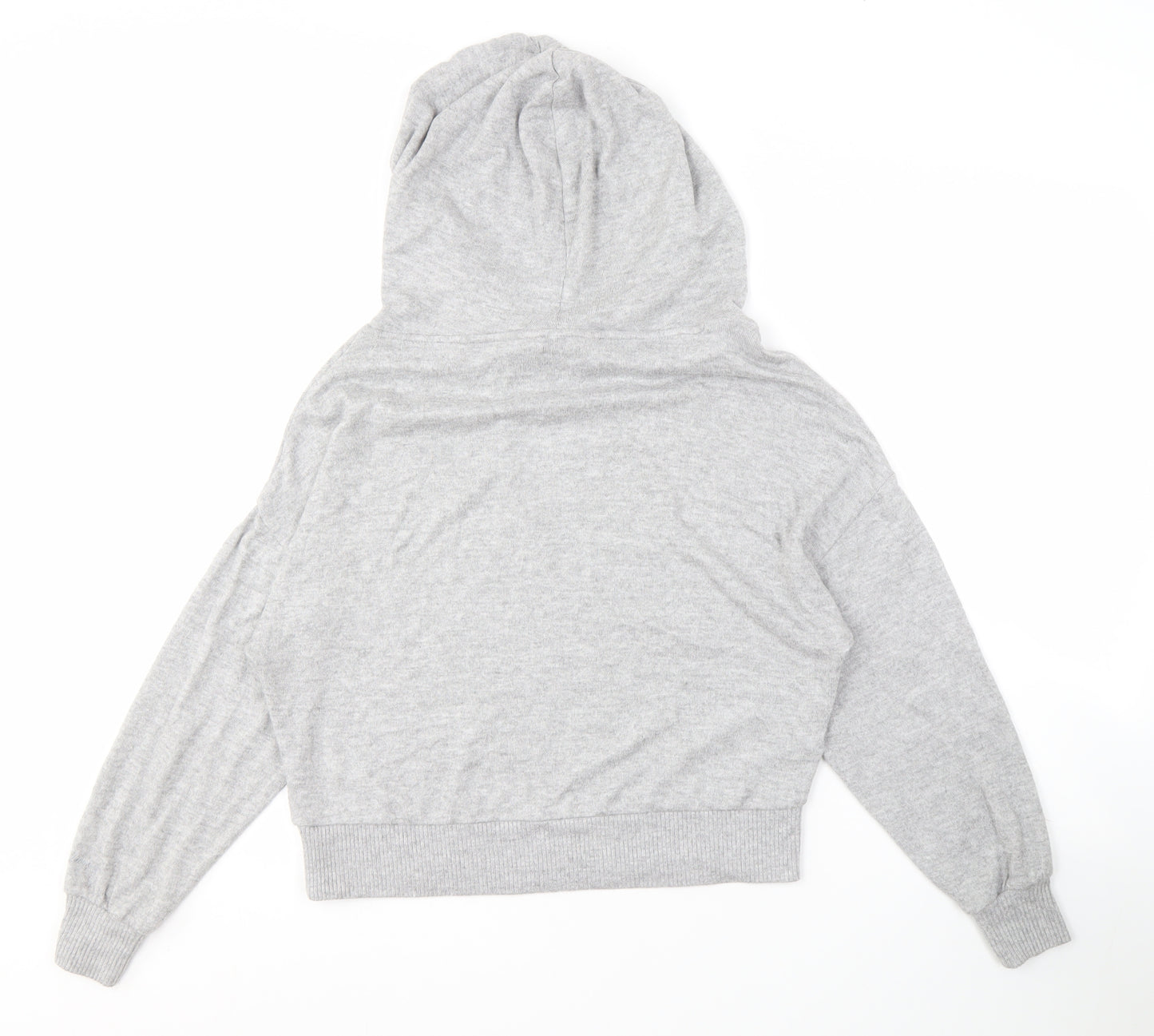 Boux Avenue Women Grey Hoodie Size M Pullover Style