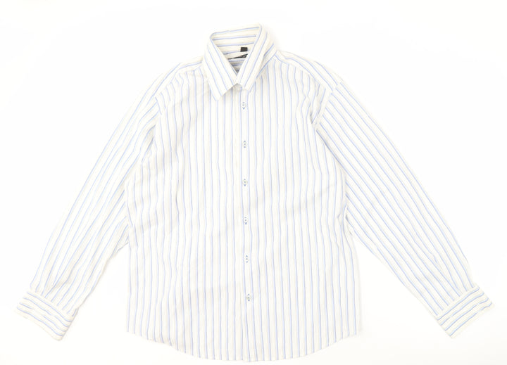 Guide London Men's XL Striped Shirt Multicoloured