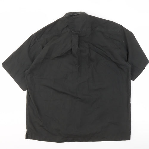 Ben Sherman Men's Black 4XL Short Sleeve Shirt
