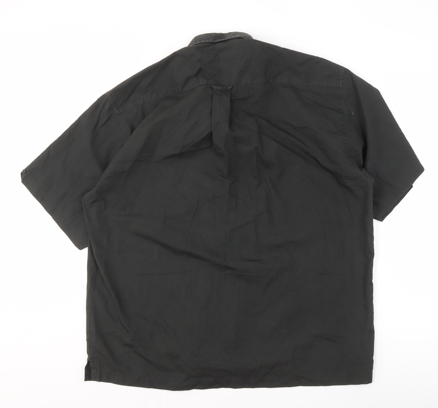 Ben Sherman Men's Black 4XL Short Sleeve Shirt