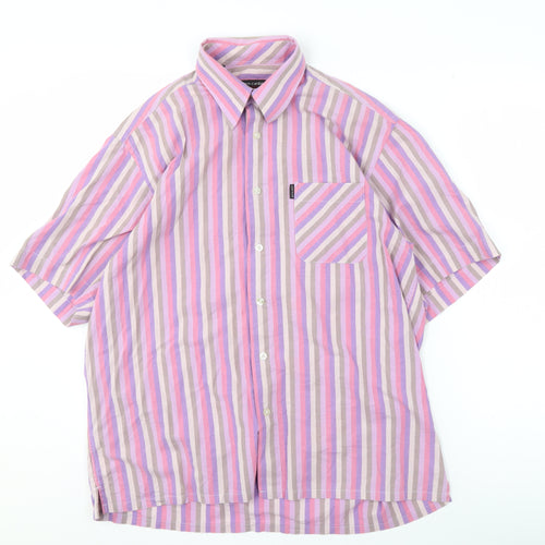 Pierre Cardin Men's Multicoloured Striped Shirt