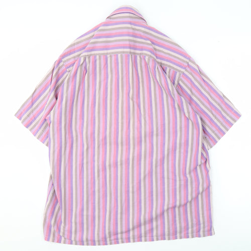 Pierre Cardin Men's Multicoloured Striped Shirt