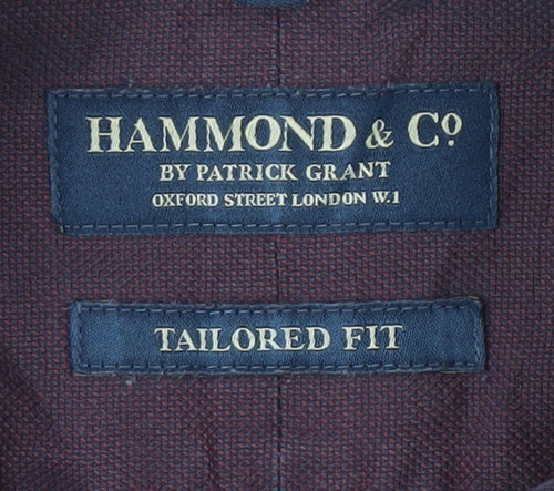 Hammond & Co Men’s Purple Classic Fit Shirt
