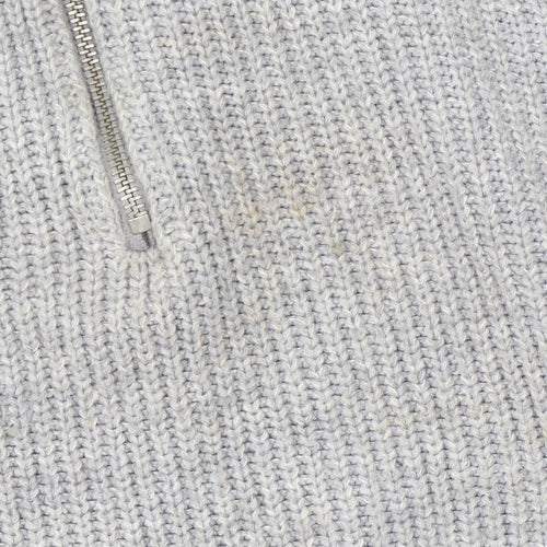 Urban Outfitters Women's Grey Full Zip Jumper M