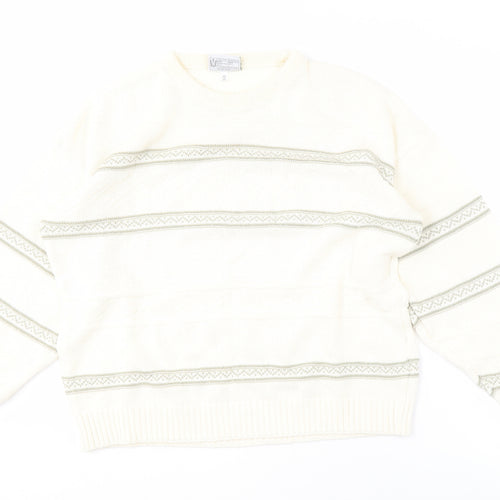 Greenwoods Men's Ivory XL Pullover Jumper