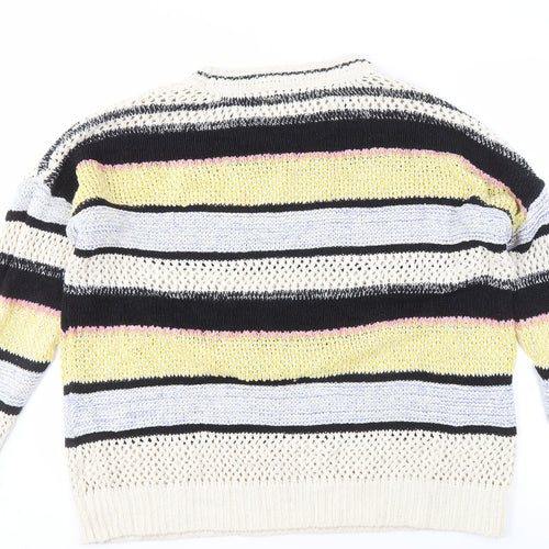 Next Women's Multicoloured XL Striped Knit Jumper