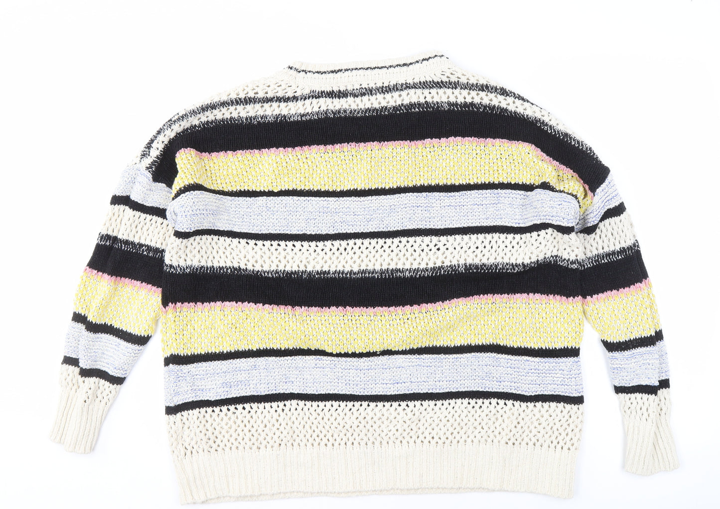 Next Women's Multicoloured XL Striped Knit Jumper