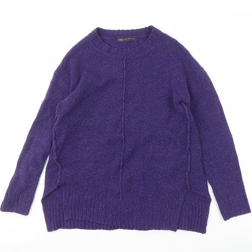 Marks and Spencer Women's Purple Pullover Jumper S