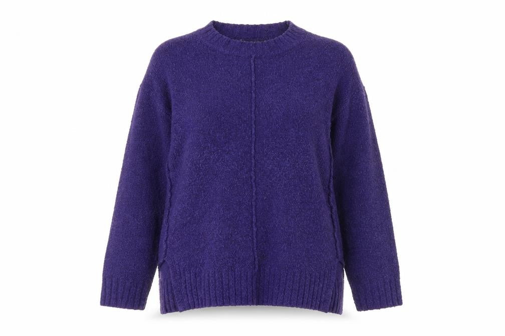 Front view of Marks & Spencer Women's Purple jumper S