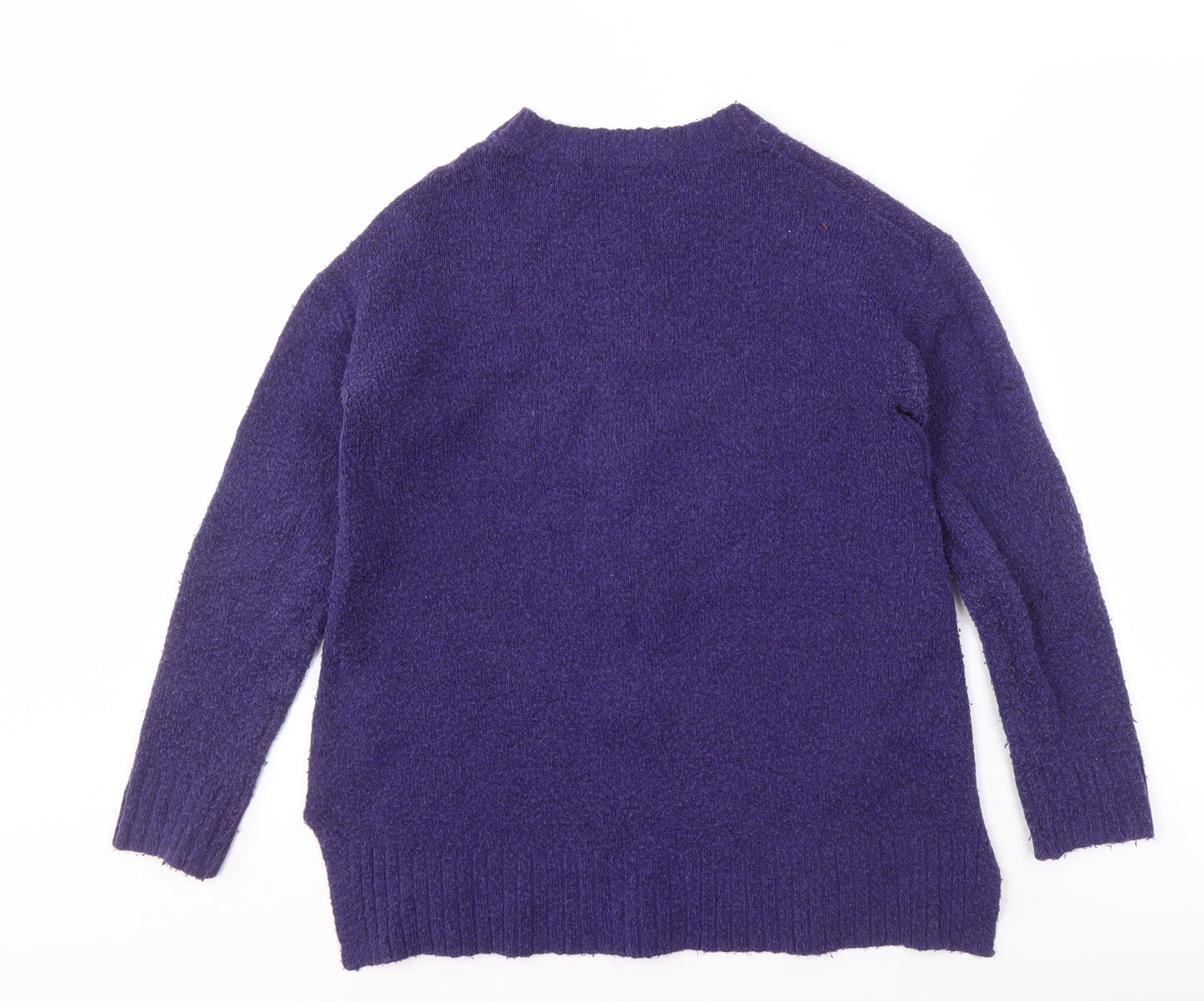 Marks and Spencer Women's Purple Pullover Jumper S