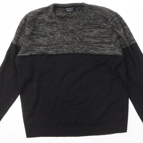 Kensington Eastside Men's Black Pullover Jumper Size L