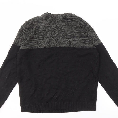 Kensington Eastside Men's Black Pullover Jumper Size L