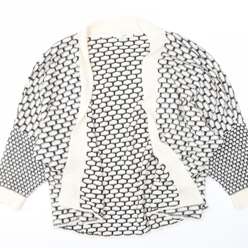 Next Women's Multicoloured L Open Front Cardigan
