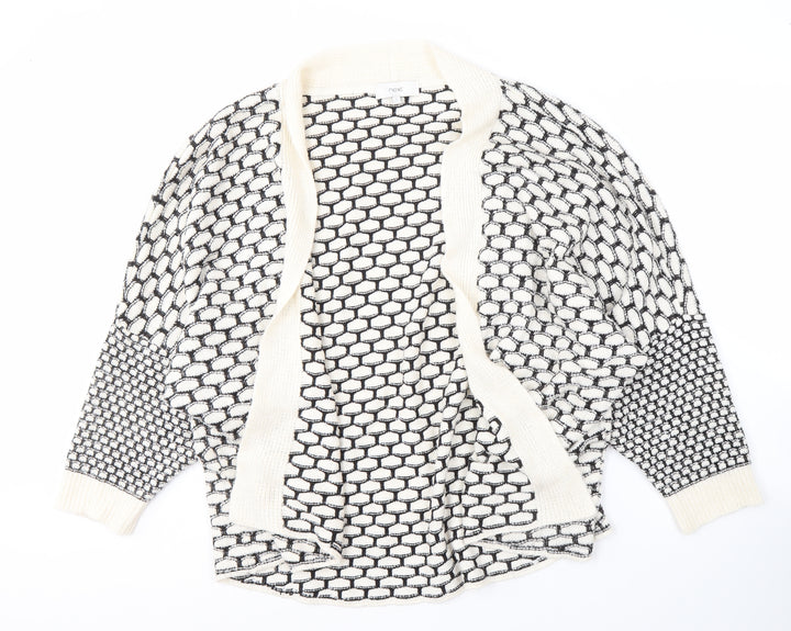 Next Women's Multicoloured L Open Front Cardigan