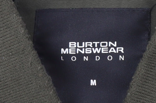 Burton Menswear Bomber Jacket Men’s M Green Casual