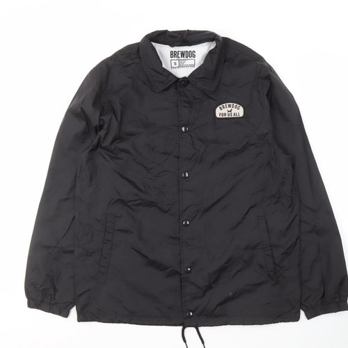 Brewdog Men's Black Windbreaker Jacket S