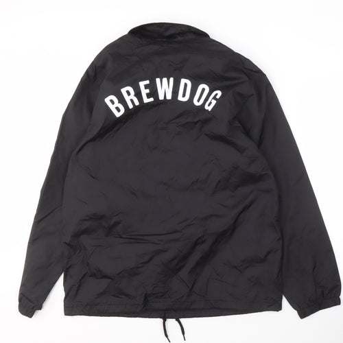 Brewdog Men's Black Windbreaker Jacket S