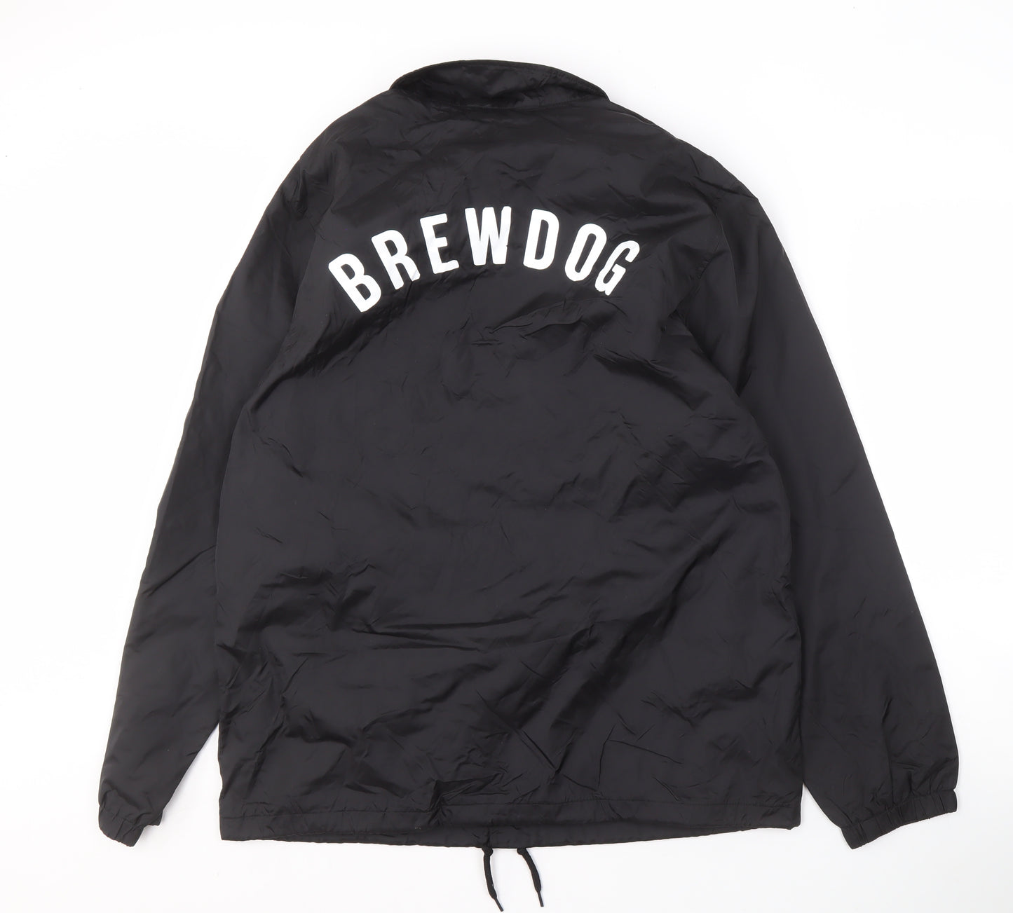 Brewdog Men's Black Windbreaker Jacket S