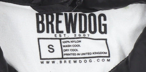 Brewdog Men's Black Windbreaker Jacket S