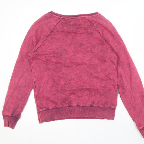 Best Company Women's Red Pullover Sweatshirt S