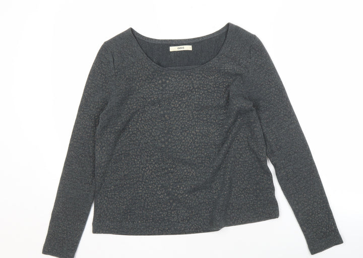 Oasis Women's Grey Pullover Jumper, Size S