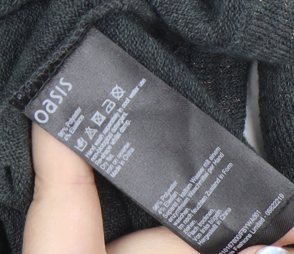 Oasis Women's Grey Pullover Jumper, Size S