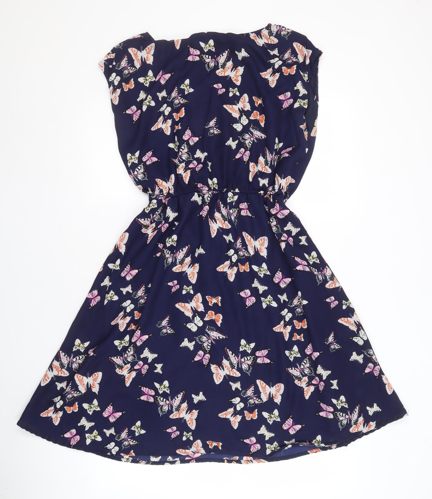 Yumi Women's Multicoloured A-Line Dress Size 14