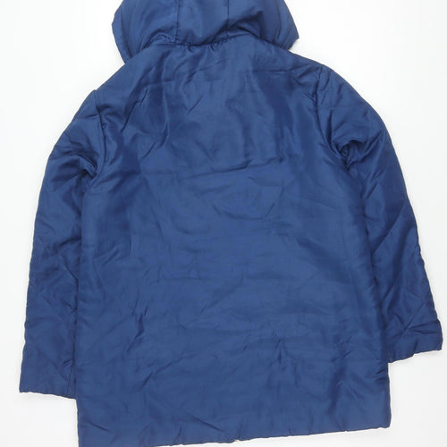 Casual Club Women's Blue Puffer Jacket S