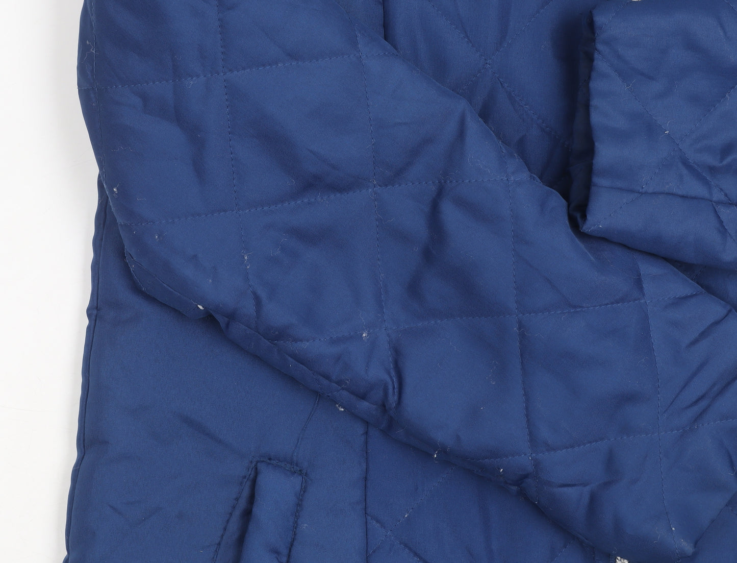 Casual Club Women's Blue Puffer Jacket S